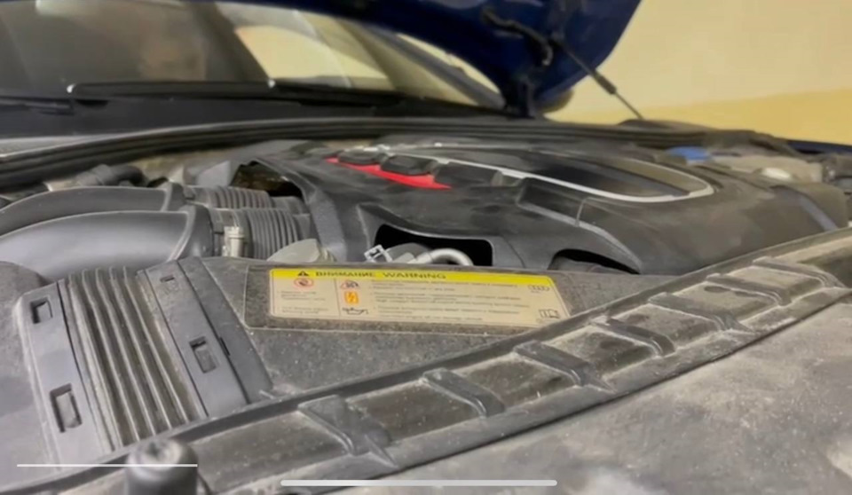 Спокойное состояние, смотрите на ТНДВ — Audi RS7 (C7)