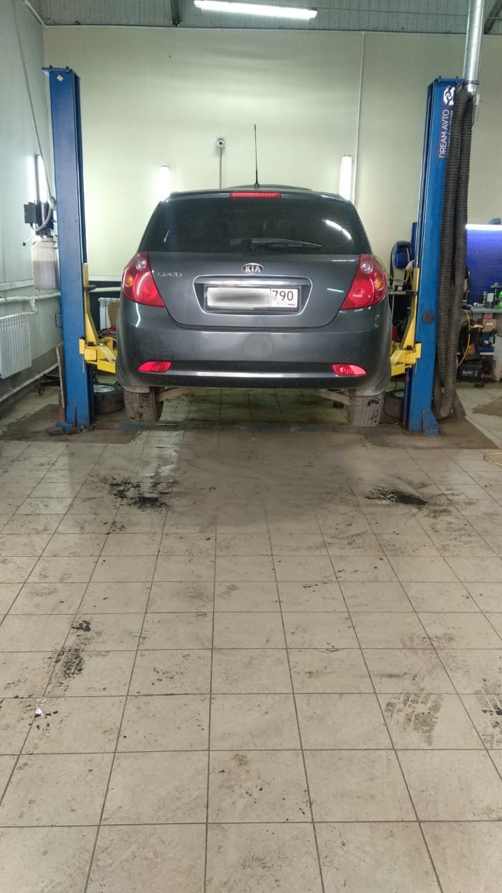 Замена опорного подшипника — KIA Ceed (1G), 2 л, 2008 года | визит на ...