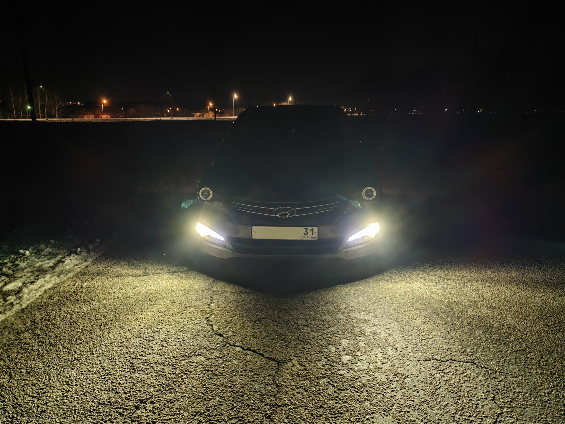 Лампы в птф — Hyundai Solaris (1G), 1,6 л, 2015 года | запчасти | DRIVE2