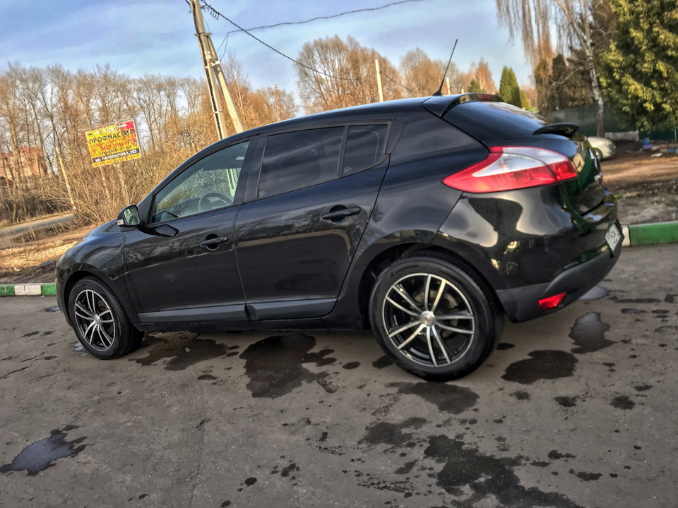 R17 на лето, и просто фото — Renault Megane III, 1,6 л, 2010 года ...