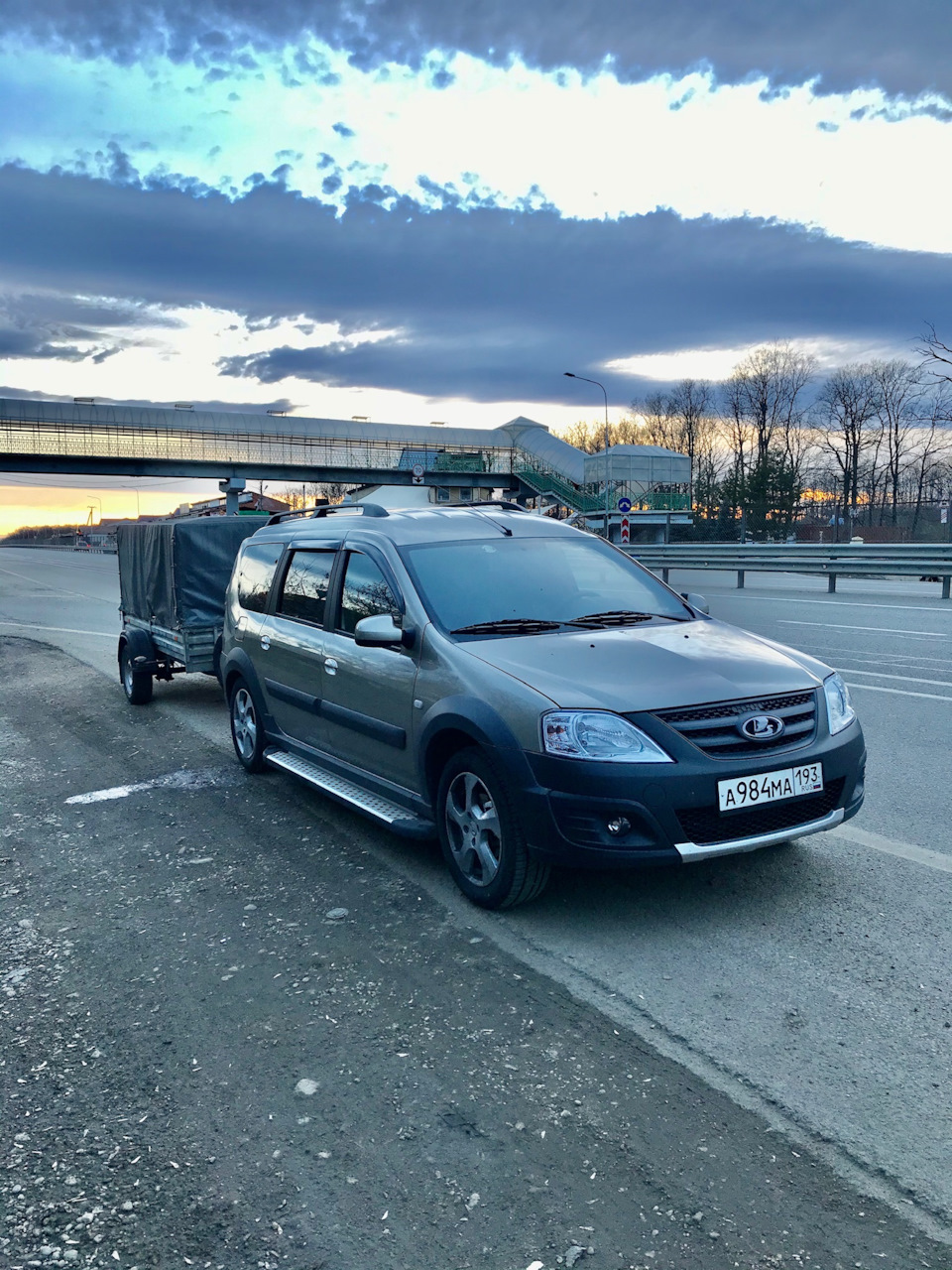 Путешествие в Славянск-на-Кубани — Lada Largus Cross, 1,6 л, 2020 года |  путешествие | DRIVE2