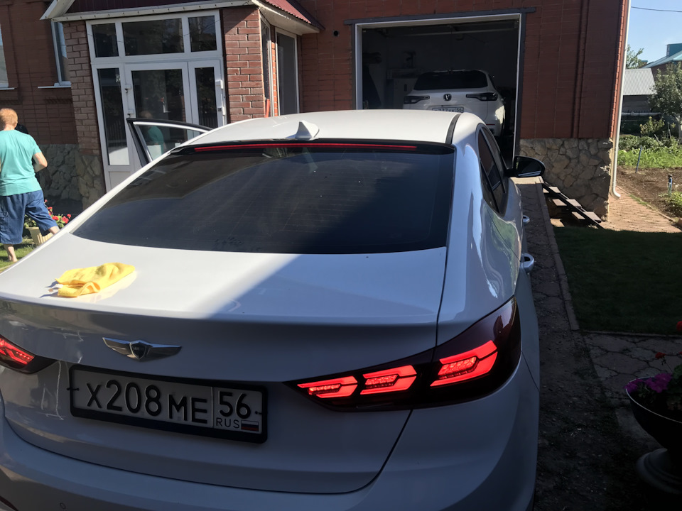 Доп стоп-сигнал — Hyundai Elantra (6G), 1,6 л, 2017 года | тюнинг | DRIVE2