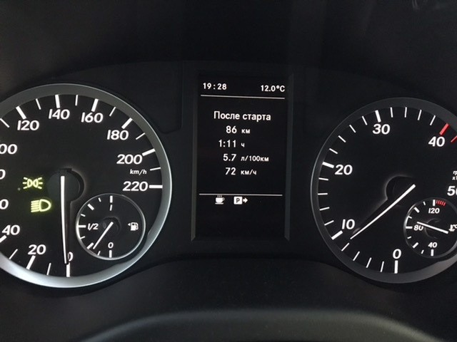 Расход в доход — Mercedes-Benz Vito (3G), 1,6 л, 2018 года | заправка ...