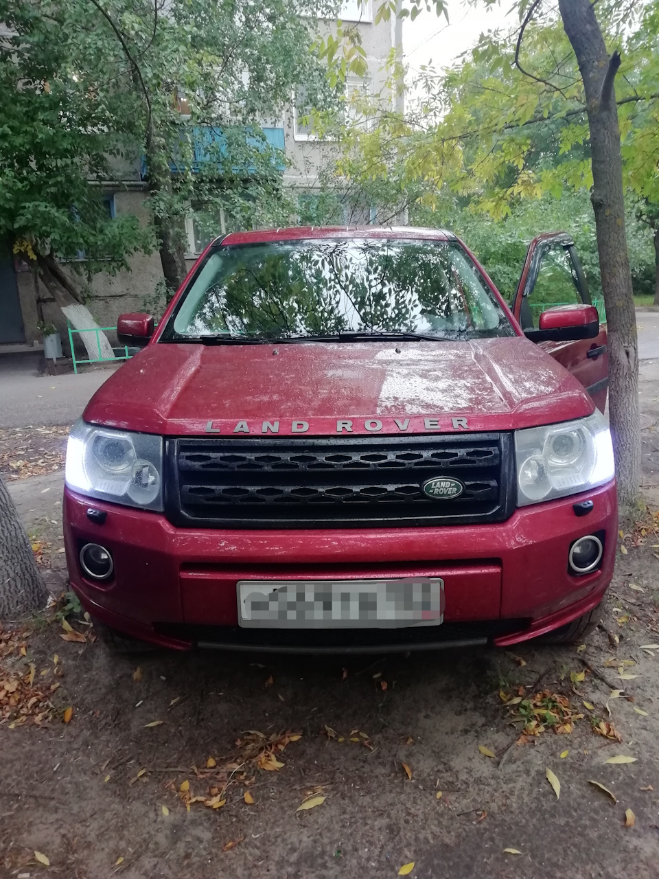 ДХО в поворотники — Land Rover Freelander 2, 2,2 л, 2009 года | своими  руками | DRIVE2