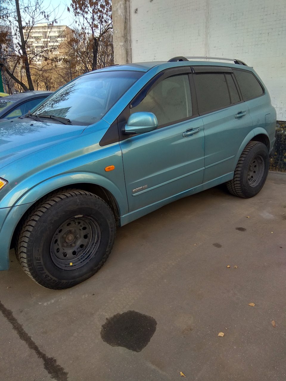 Вот и я переобулся — SsangYong Kyron, 2 л, 2006 года | шины | DRIVE2