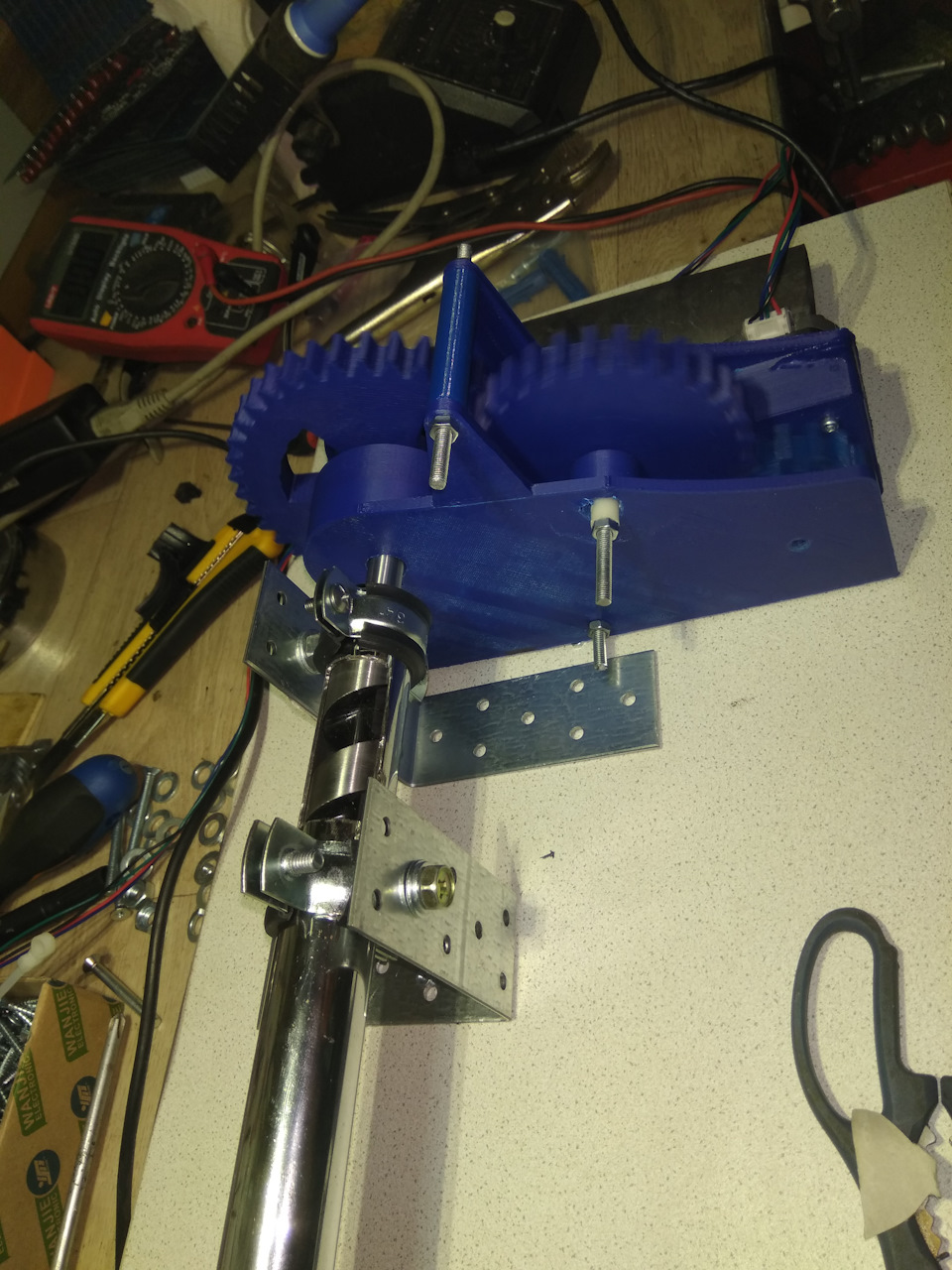 Самодельный экструдер формования нити для 3D принтера