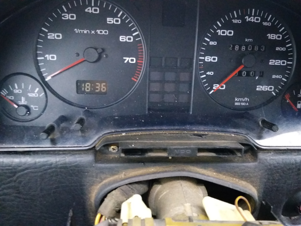 Причина неисправности ауди 80