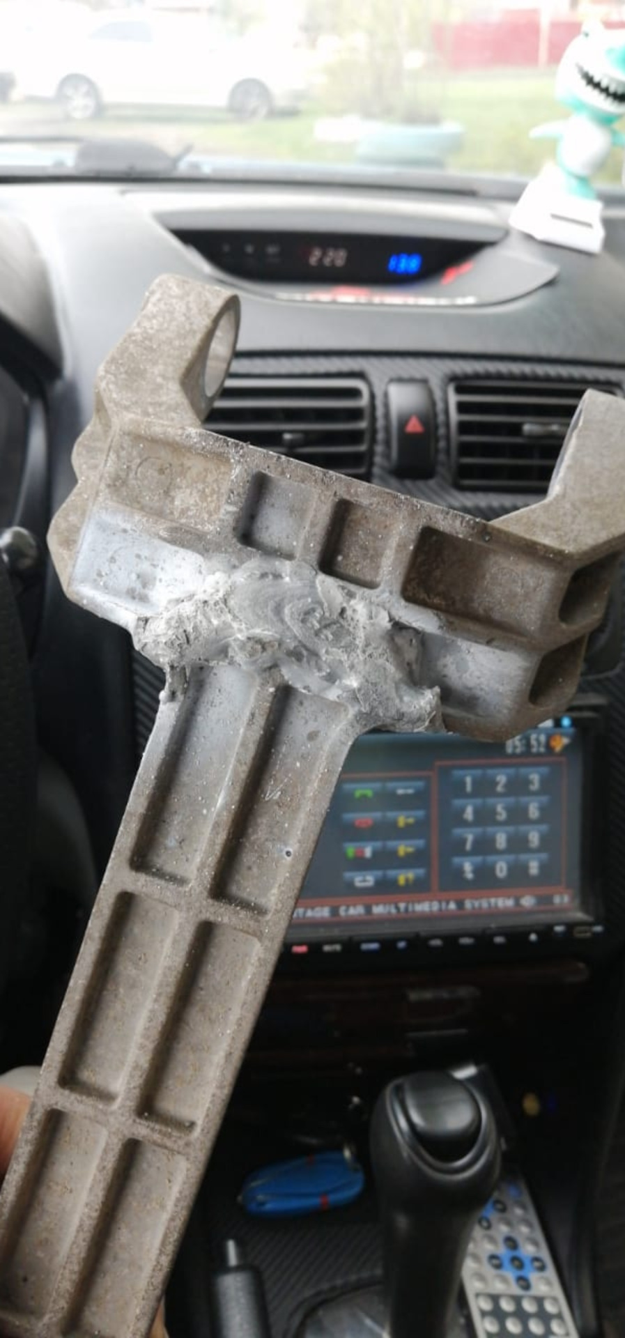 Поломка вилки кулисы МКПП — SsangYong Actyon Sports (2G), 2 л, 2012 ...