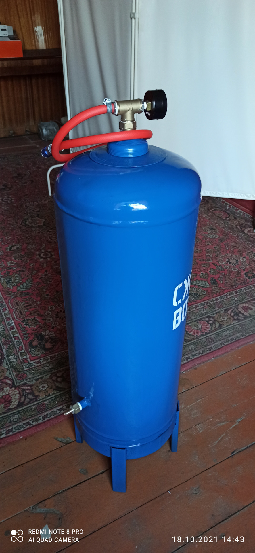 самодельный ресивер — Lada Калина хэтчбек, 1,4 л, 2011 года | своими ...