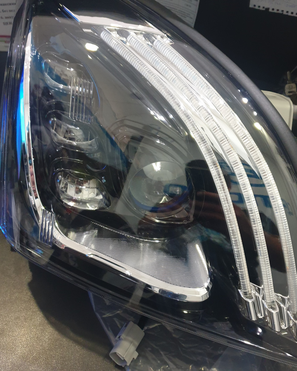 Установка фар стиль мерседес на Прадо 120 — Toyota Land Cruiser Prado ...