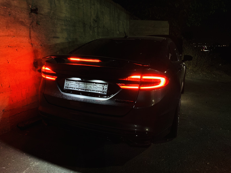 рестайлинг фары лед — Ford Fusion (America) (2G), 2 л, 2015 года ...
