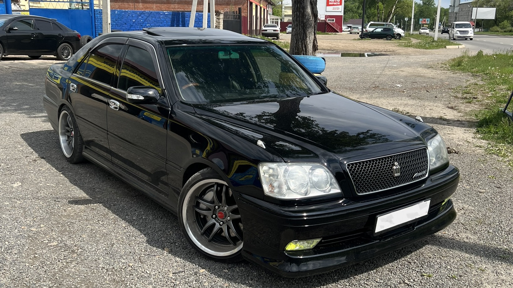 Toyota Crown (S170) 2.5 бензиновый 2000 | Фабричный Athlete V на DRIVE2