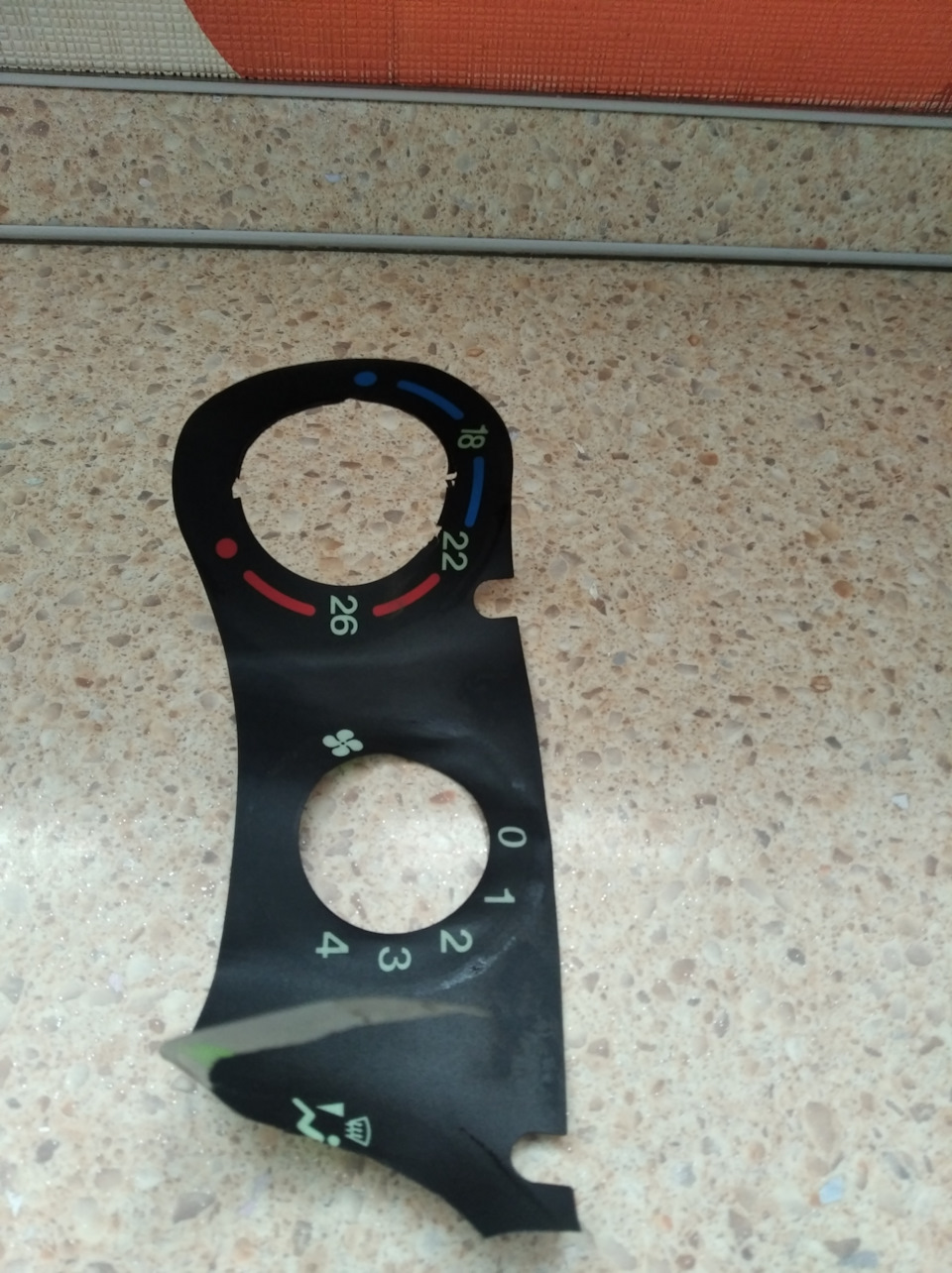 Шкала отопителя 🧐 — Lada Калина хэтчбек, 1,4 л, 2012 года | своими ...