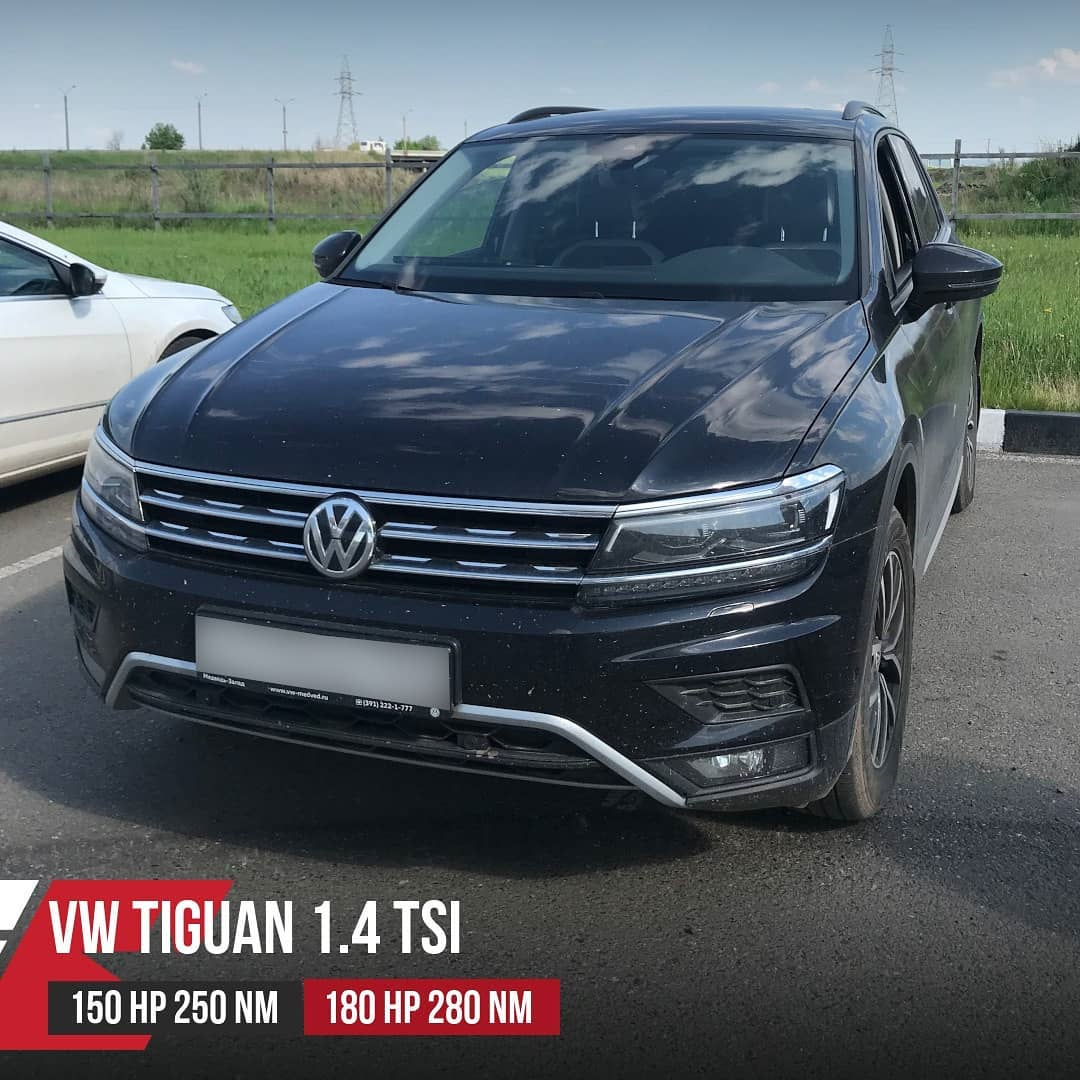 Чип тюнинг Тигуан 1.4 TSI 150Hp CZDA — Eurocode чип тюнинг на DRIVE2