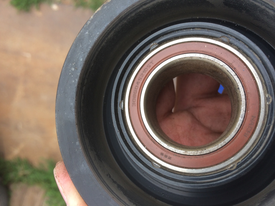 Замена подшипника кондиционера. — Subaru Outback (BP), 2,5 л, 2004 года ...