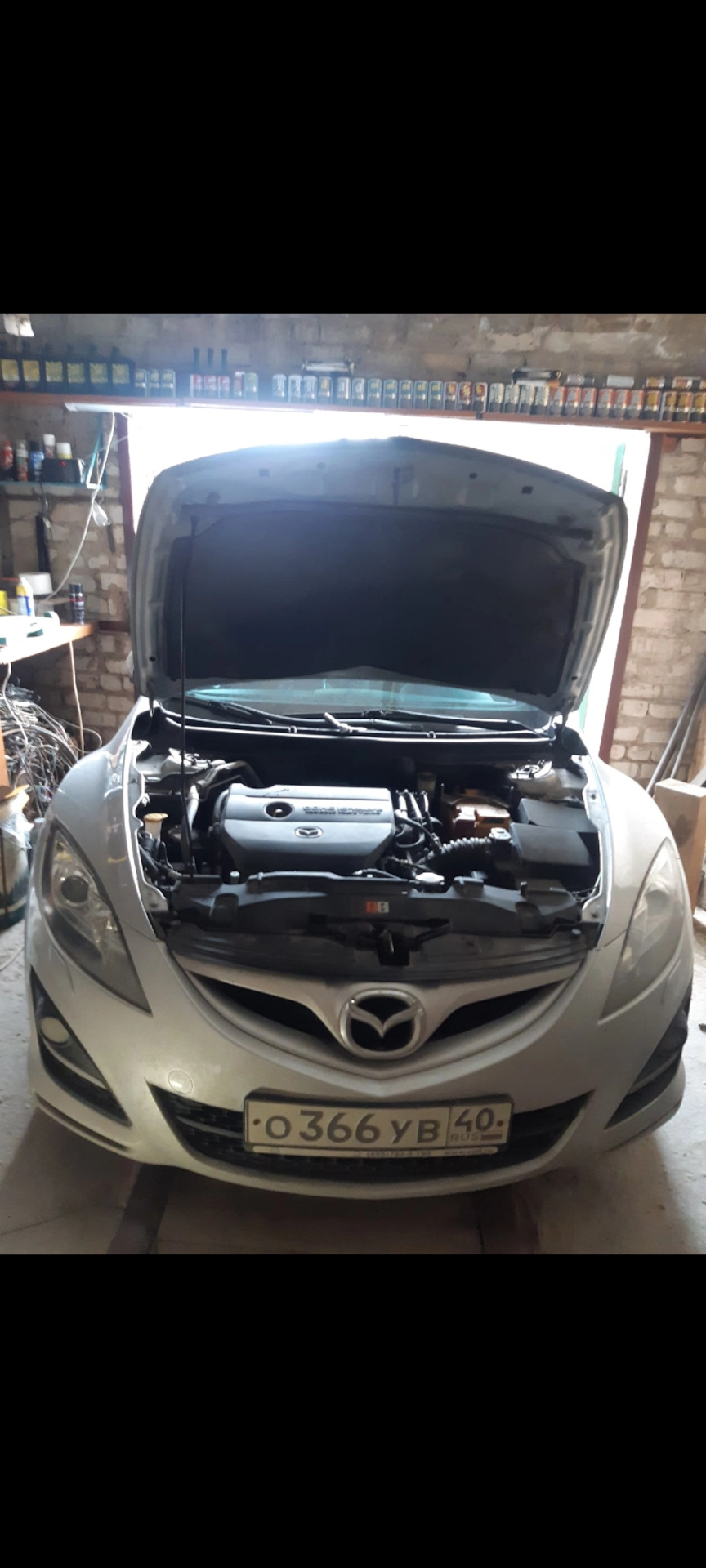 Добавка присадки для автоматических коробок — Mazda 6 (2G) GH, 2 л ...