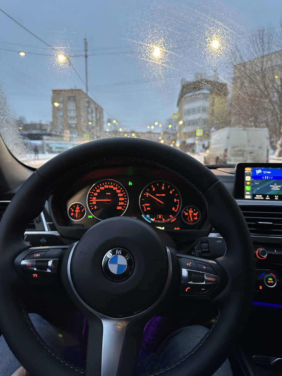 ЖК приборная панель 6WB — BMW 3 series (F30), 2 л, 2017 года | тюнинг |  DRIVE2