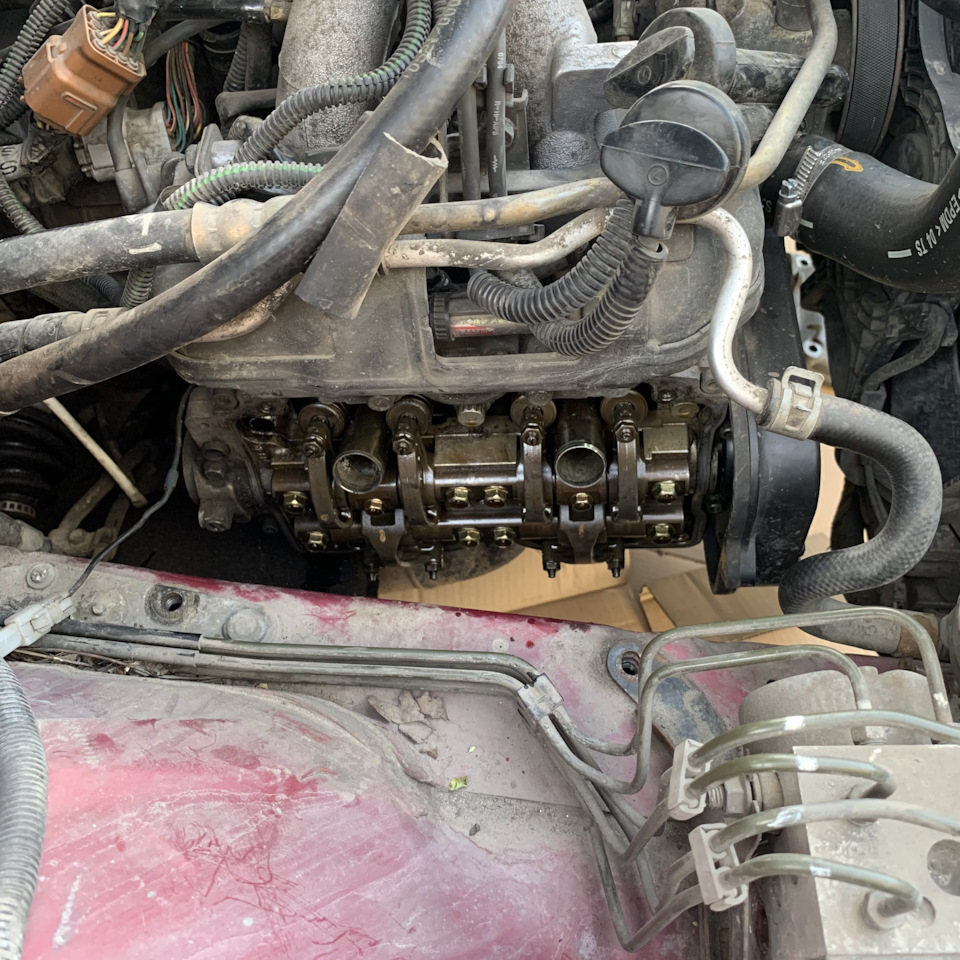 Регулировка клапанов — Subaru Forester (SG), 2 л, 2003 года | поломка ...