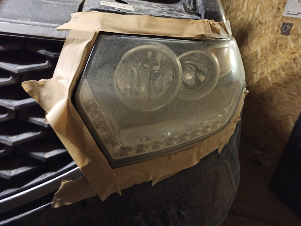 Сказ о том, как решили фары заполировать — УАЗ Patriot, 2,7 л, 2016 ...