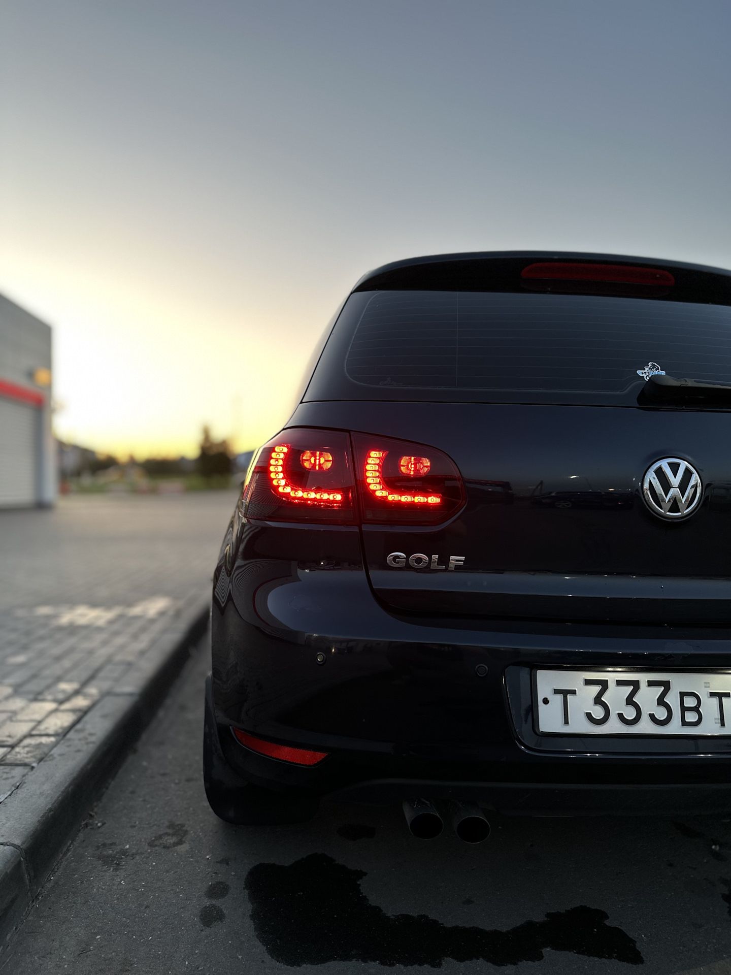 Фонари в стиле GTI на Golf 6 — Volkswagen Golf Mk6, 1,4 л, 2012 года ...