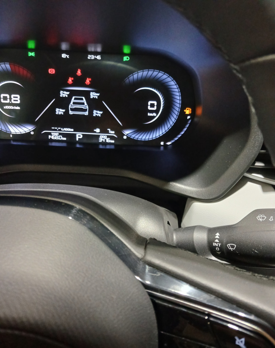 ⭐️5. Наблюдение. Остаток топлива в баке — Geely Emgrand, 1,5 л, 2023 ...