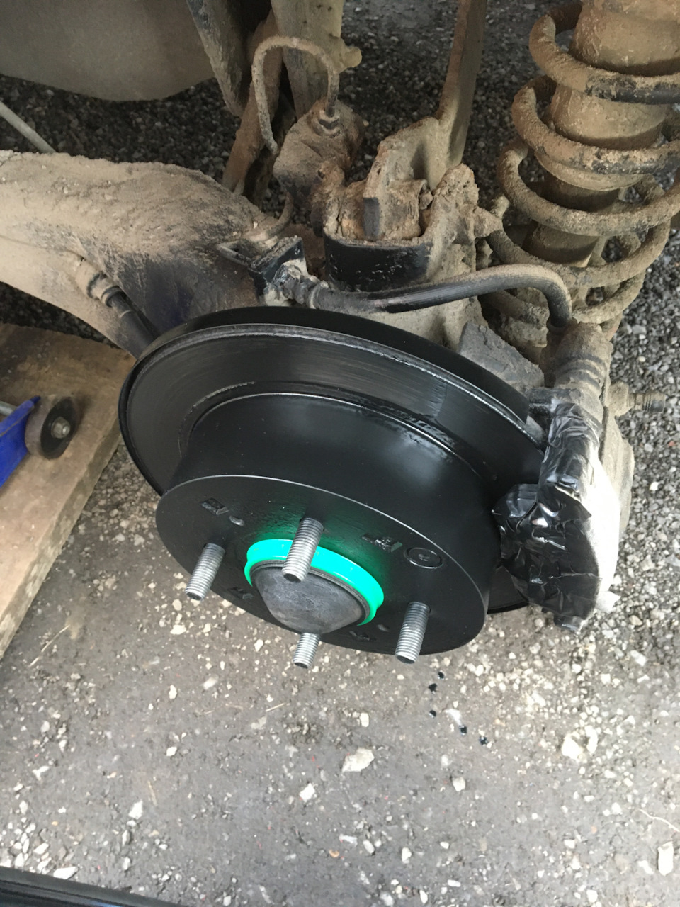 Покраска тормозных дисков лансер 9 — Mitsubishi Lancer IX, 1,6 л, 2006 ...