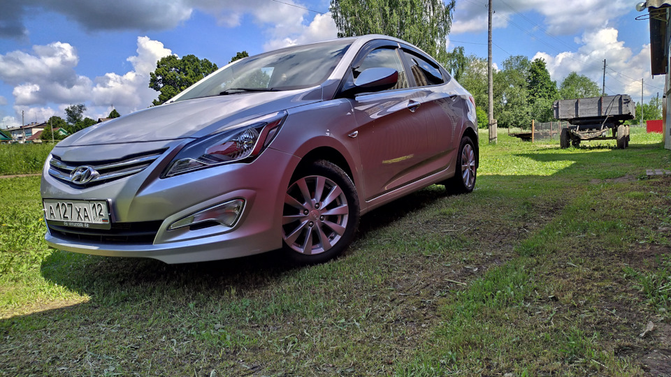 Удаление катализатора и прошивка Евро-2 — Hyundai Solaris, 1,4 л, 2015 ...