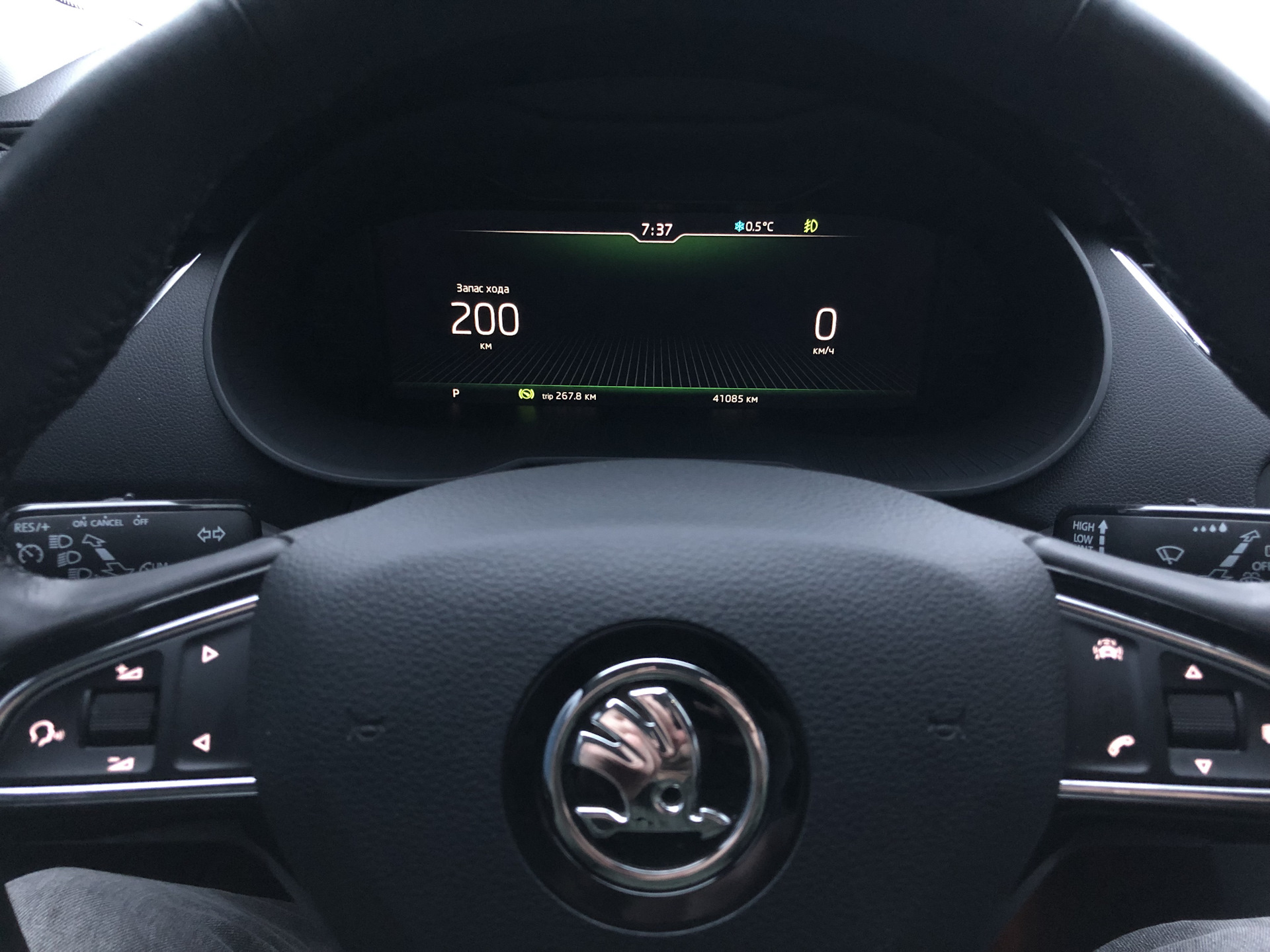 виртуальная приборная панель Active Info Display — Skoda Octavia A7 Mk3 ...