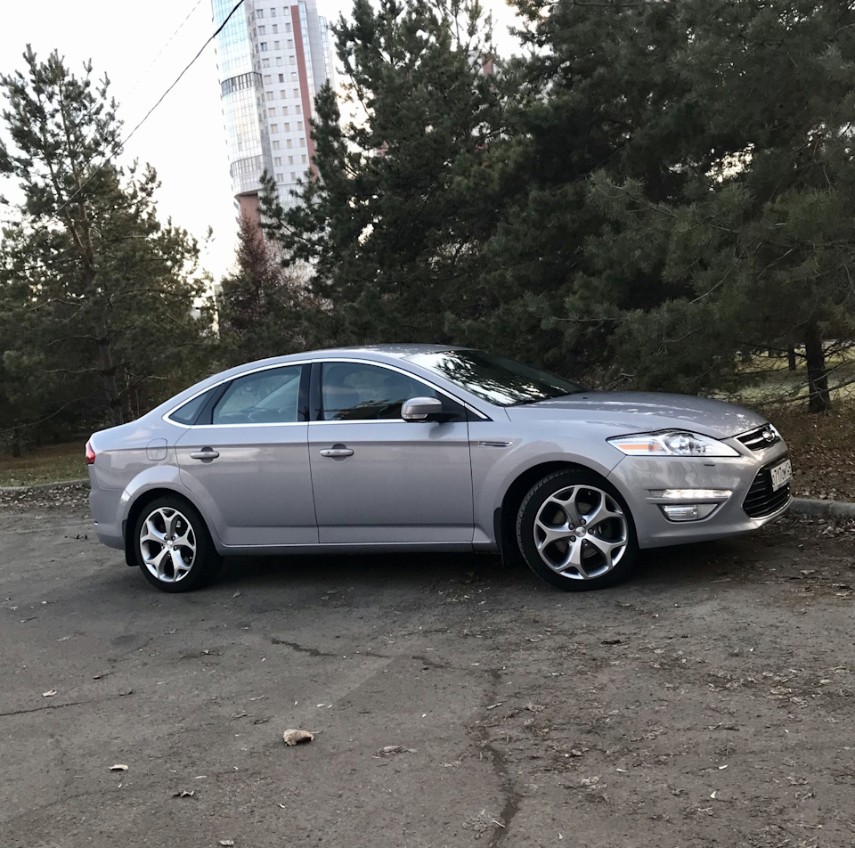 Диски в цвет Dark Platinum — Ford Mondeo IV, 2,3 л, 2011 года | колёсные  диски | DRIVE2