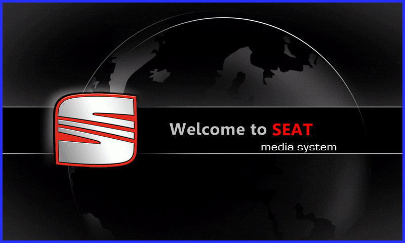 Media system. Seat заставка. RNS логотип. Seat Sound. Логотип Сеат купра.