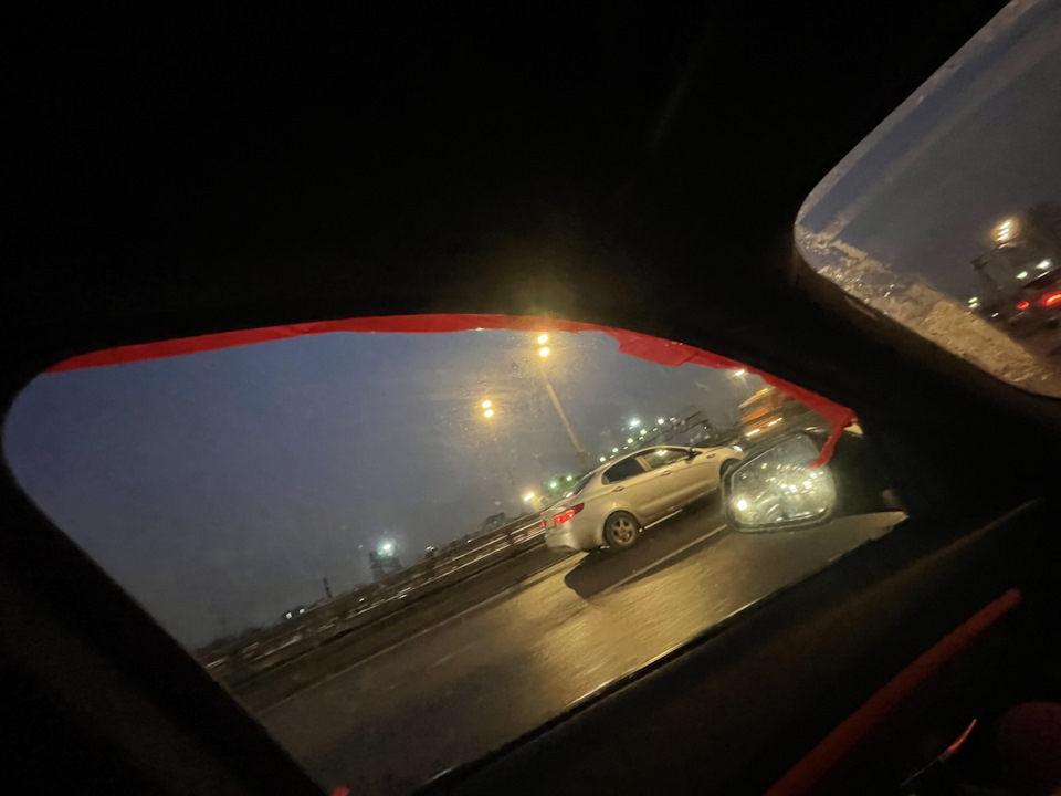 Красный скотч, вид изнутри — BMW 3 series Gran Turismo (F34)