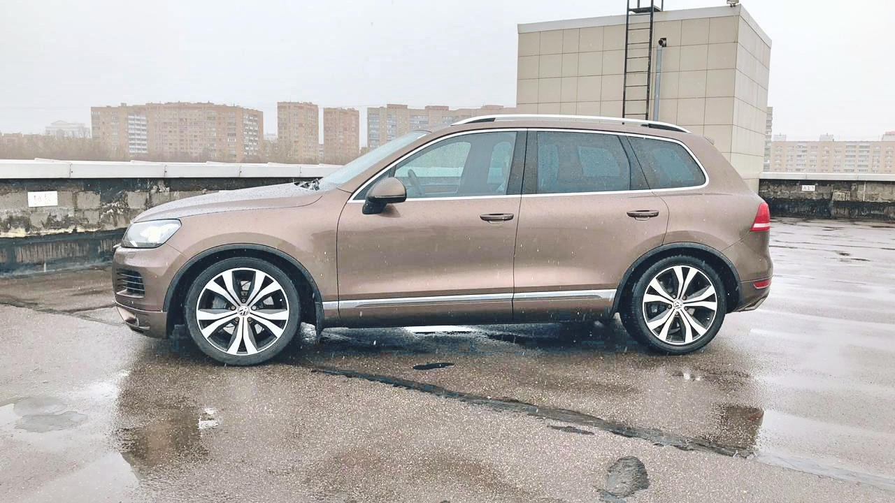 Volkswagen Touareg (2G) 4.1 дизельный 2012 | 4.1tdi «ОВОЩ» 🥔 на DRIVE2