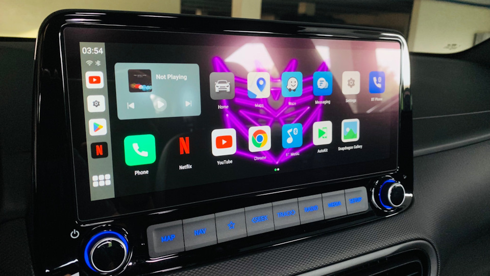CarlinKit Ai Box безпровідний Android Auto & CarPlay SIM Hyundai Kona