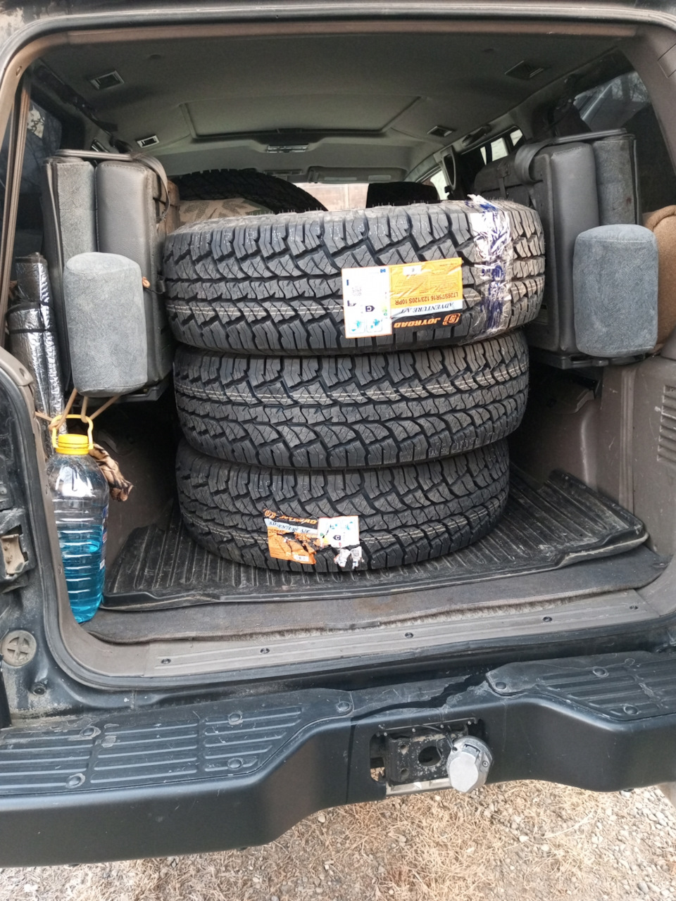 Лето 265/75/16 — Mitsubishi Pajero (2G), 3,5 л, 1998 года | шины | DRIVE2