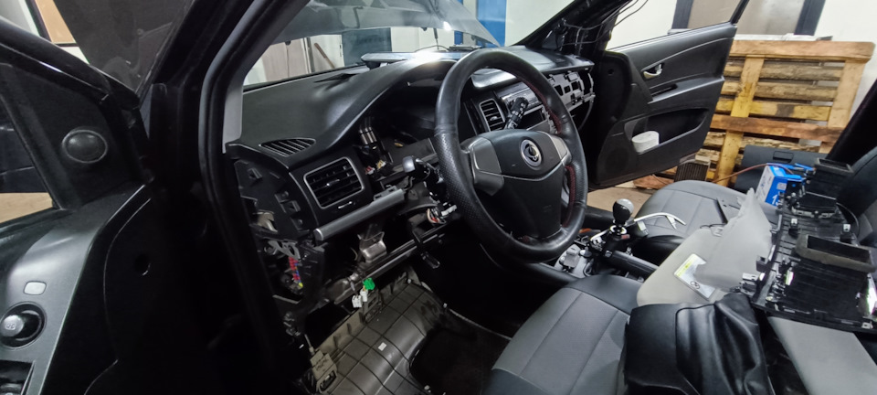 Разборка панели - SsangYong Actyon (2G), 2 л, 2011 года своими руками DRIVE2