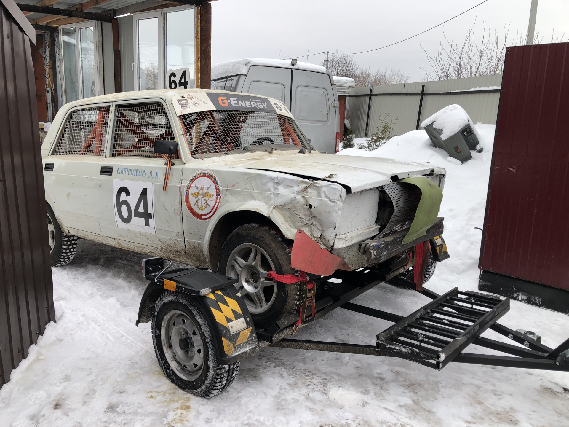 Забрал машину в гараж. Тест нивы+подкат — Lada 21073, 1,6 л, 2005 года |  покупка машины | DRIVE2