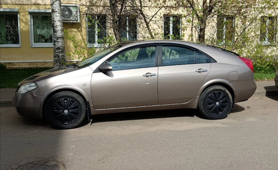 Установка проставок 2 см Ниссан Примера р12 лифтбек. — Nissan Primera ...