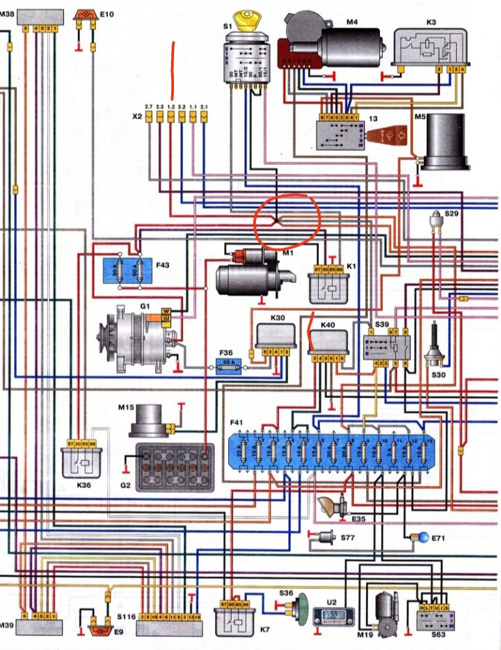 Схема электропроводки газ 31105 406 двигатель инжектор цветная - YandexAuto.ru