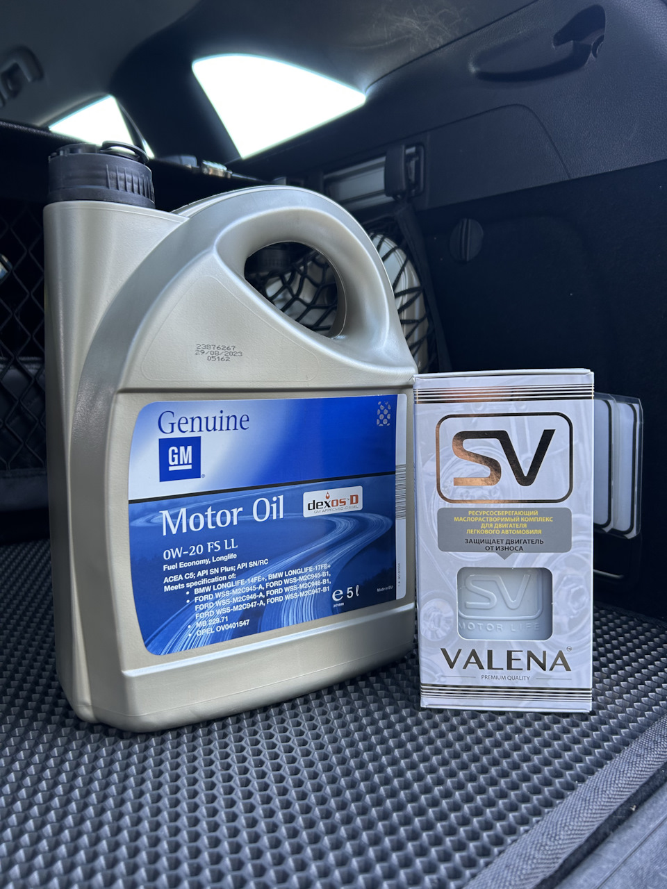 Присадка в моторное масло VALENA-SV — Opel Astra K, 1,5 л, 2020 года ...
