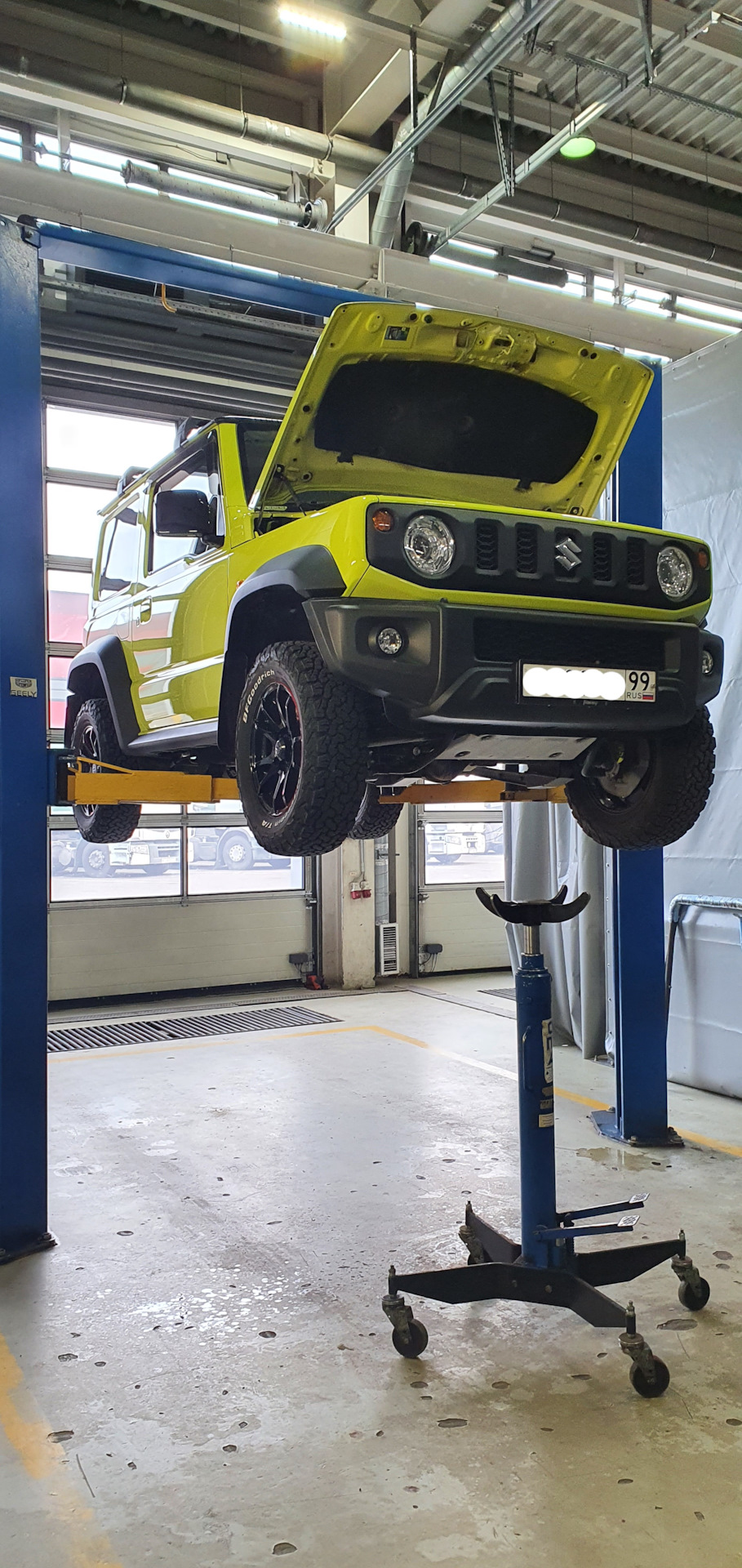 Коротенько о ТО-1, Jimny JB74 — Suzuki Jimny (2018), 1,5 л, 2019 года ...