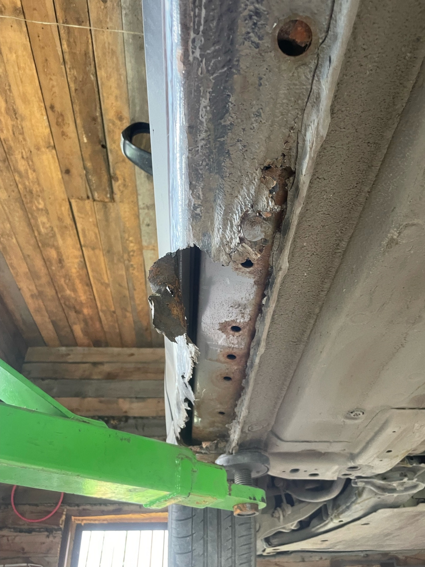 Как зачистить пороги от ржавчины? — Honda Accord (8G), 2,4 л, 2008 года ...