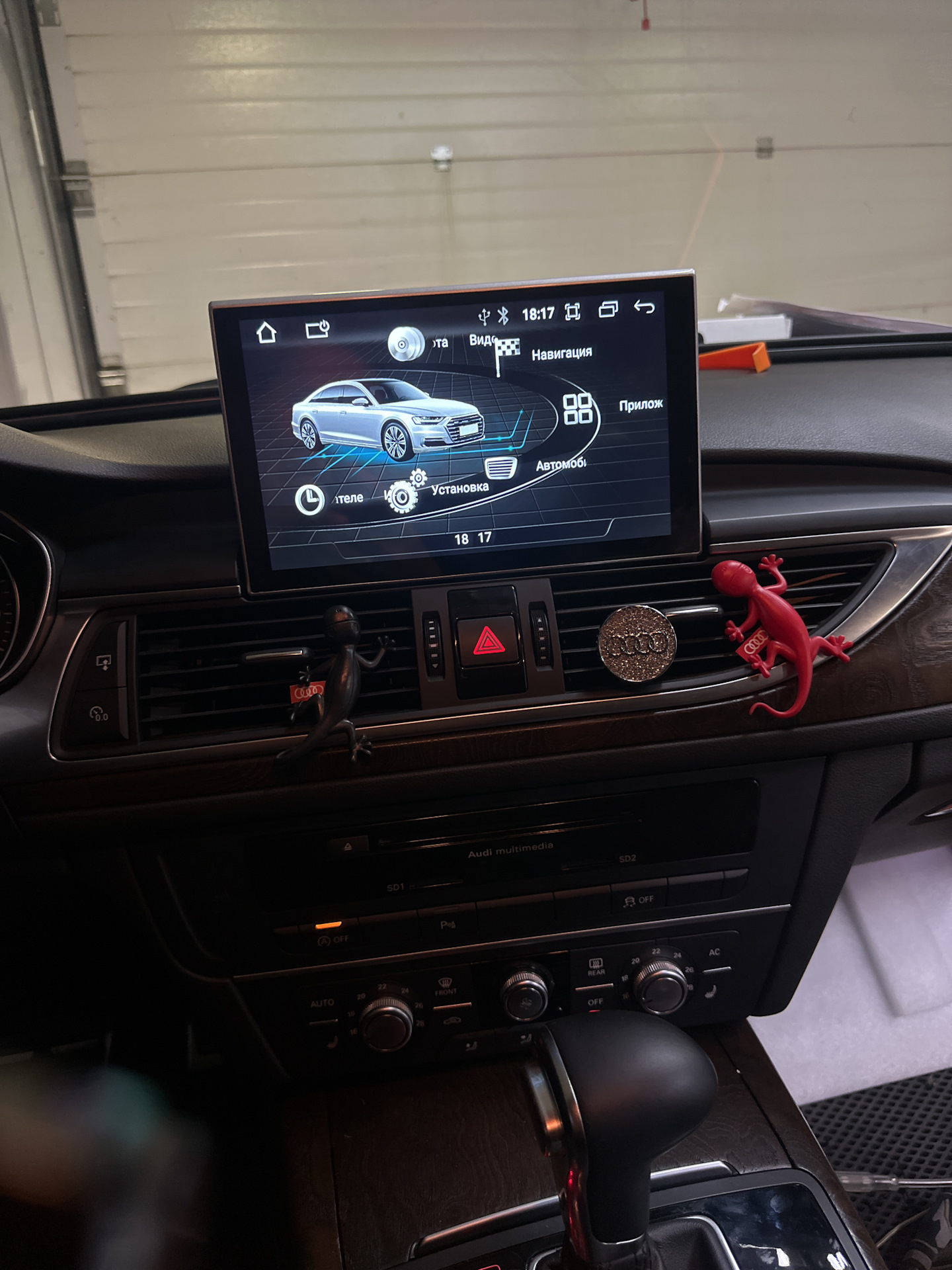 Установка Android магнитолы — Audi A6 (C7), 2 л, 2014 года | тюнинг ...