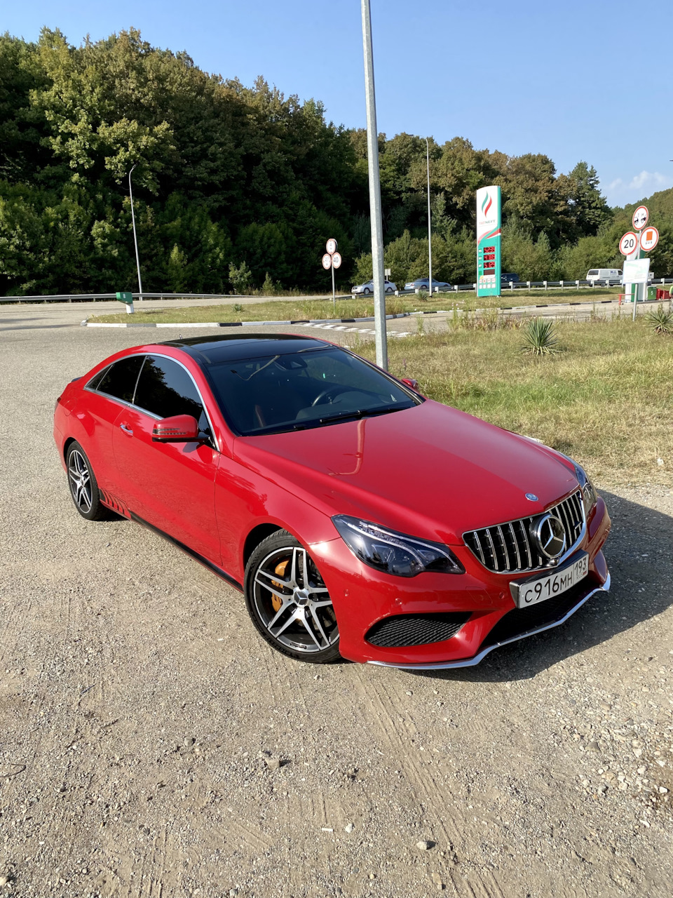 Тормозная система E63 AMG В W207 E300, 360x36 — Mercedes-Benz E-class Coupe  (C207), 3,5 л, 2014 года | тюнинг | DRIVE2