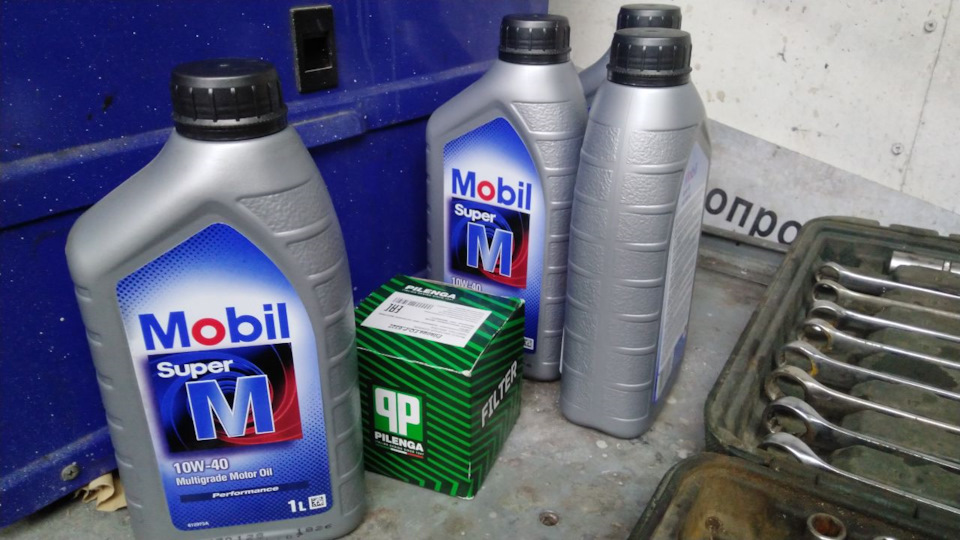 Замена минерального масла CNRG 10w40 на минеральное Mobil M 10w40 — KIA ...