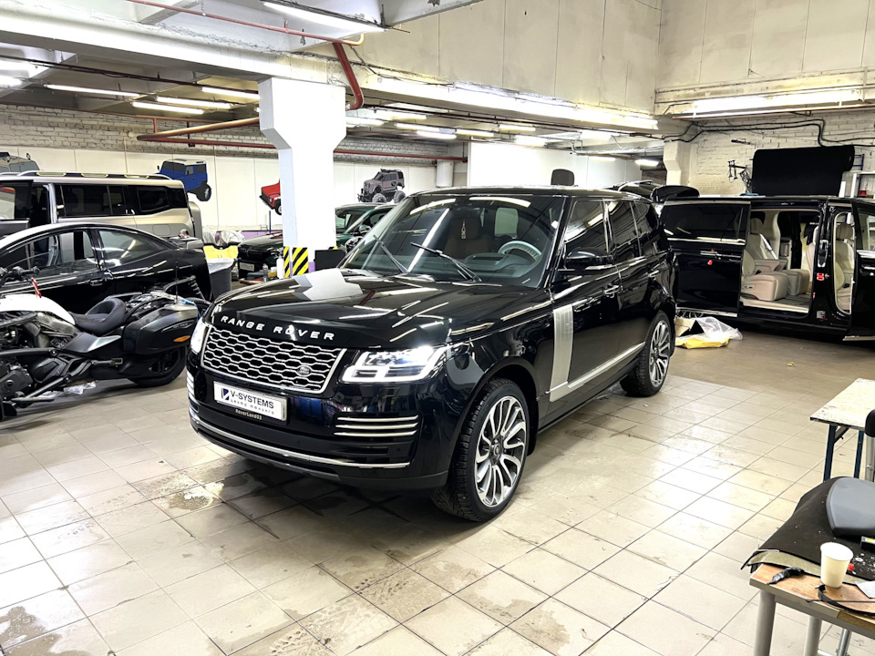 Оригинальное дооснащение Range Rover 2021. Система кругового обзора 360 ...