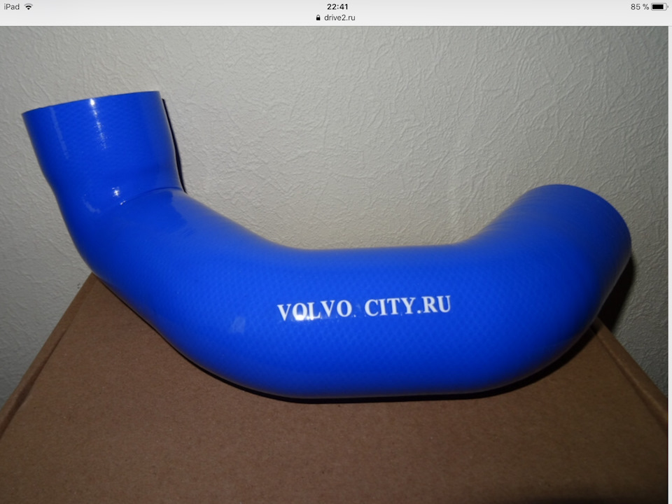 Лопнул патрубок интеркулера😱Part №1 — Volvo XC90 (1G), 2,5 л, 2008 года ...