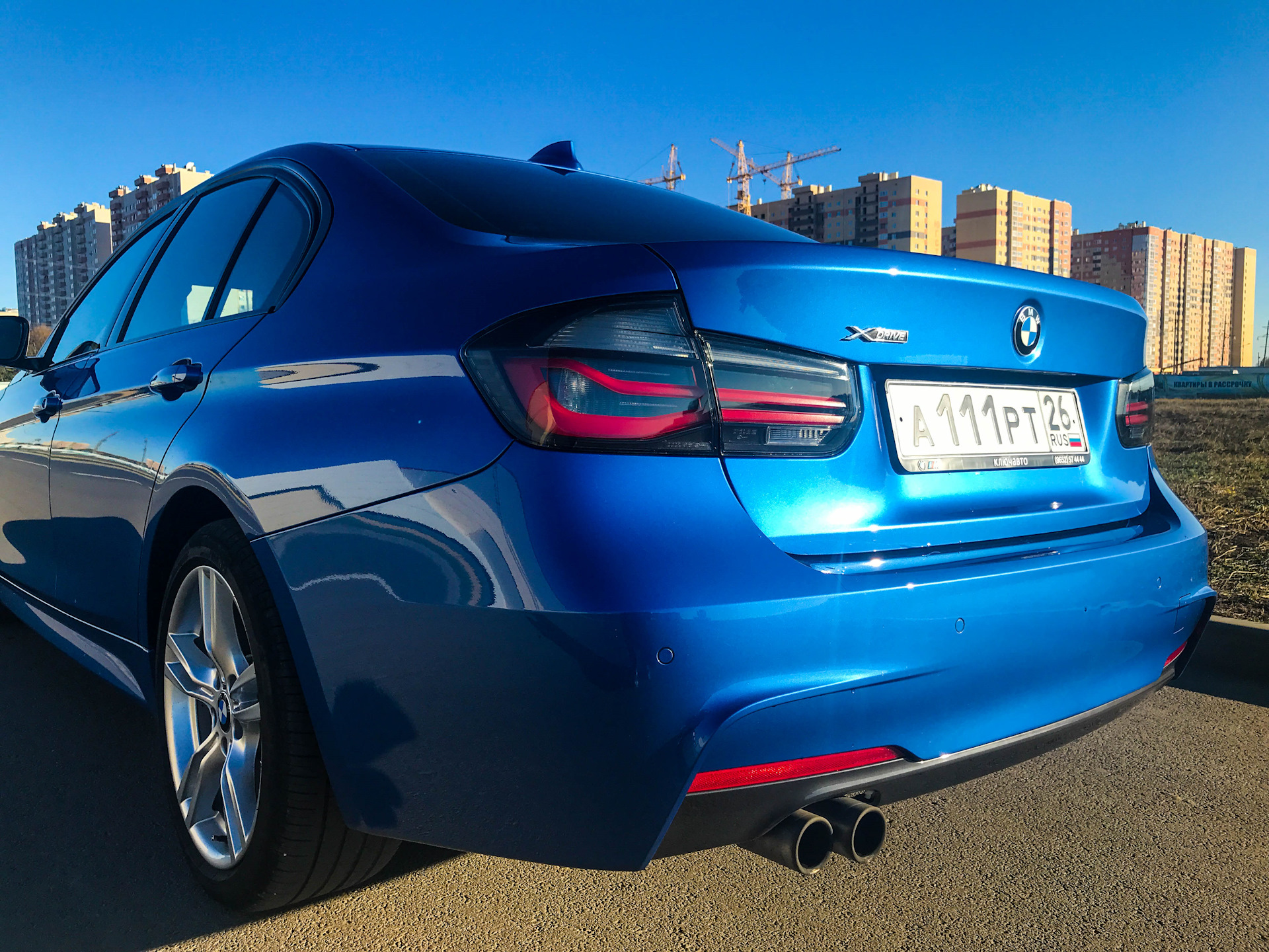 BMW f30 Sunrise