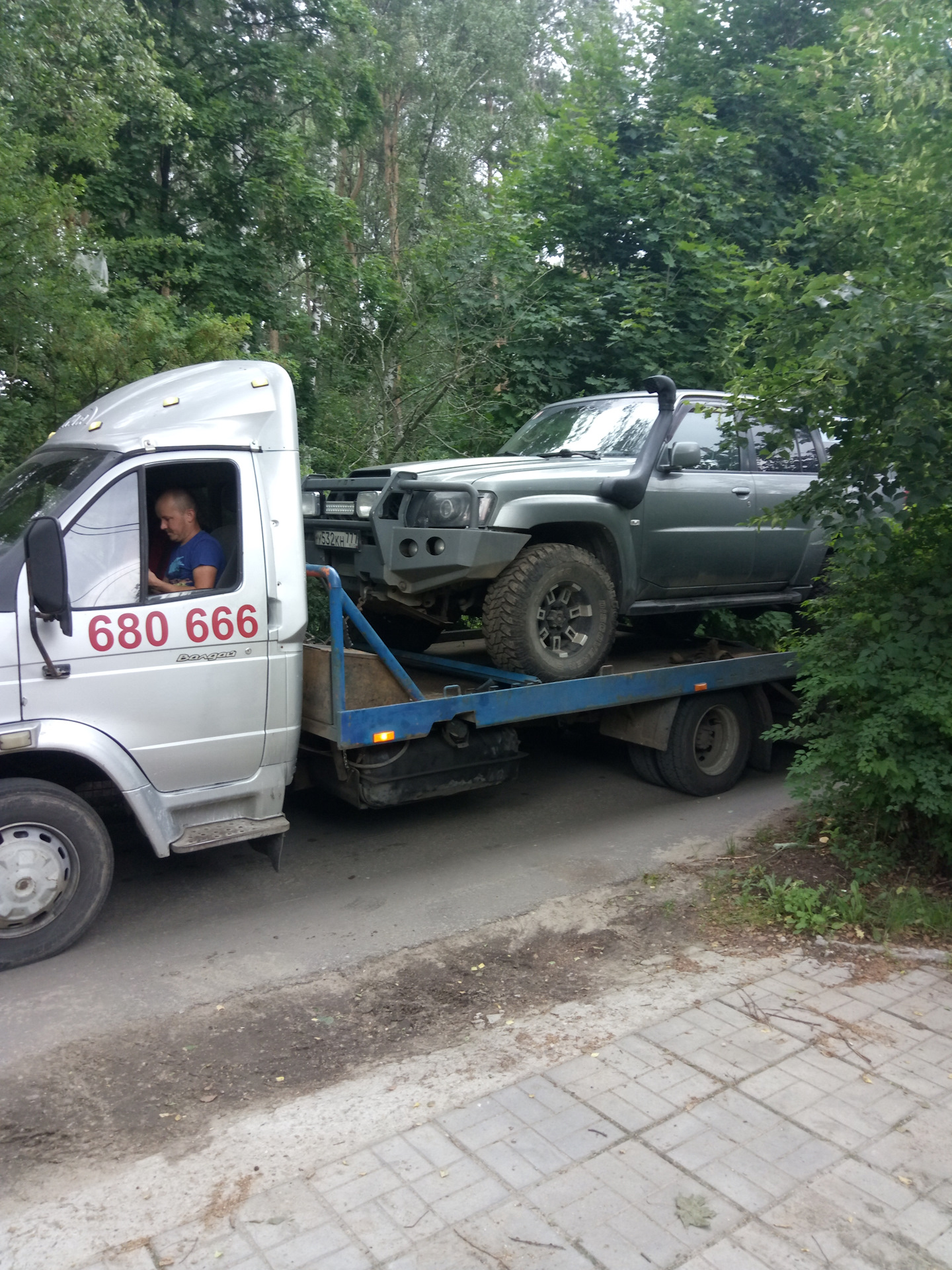 Еду в Чебоксары, а по факту — в новую жизнь — Nissan Patrol (Y61), 3 л,  2007 года | визит на сервис | DRIVE2