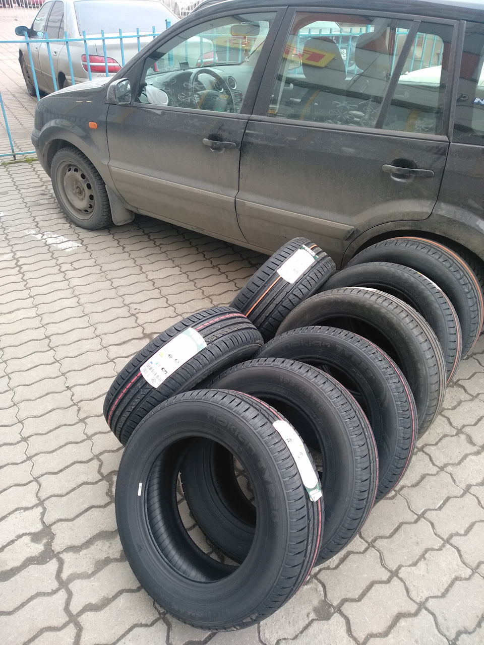 Без резины нет вечерины — Ford Fusion, 1,6 л, 2008 года | шины | DRIVE2