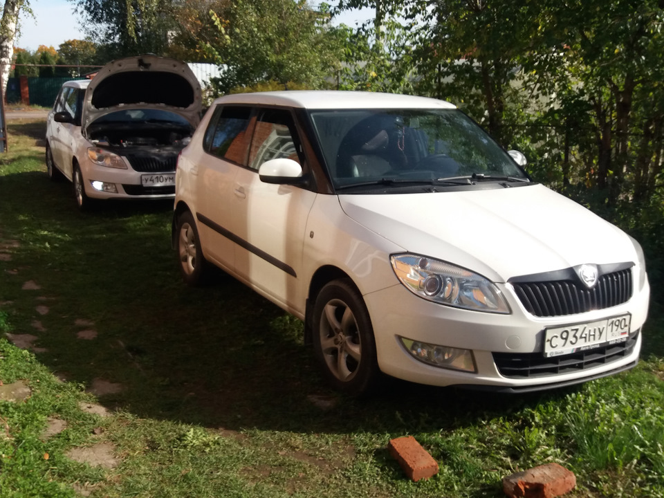 Corner Light, + датчик омывателя! — Skoda Fabia Mk2, 1,4 л, 2012 года ...